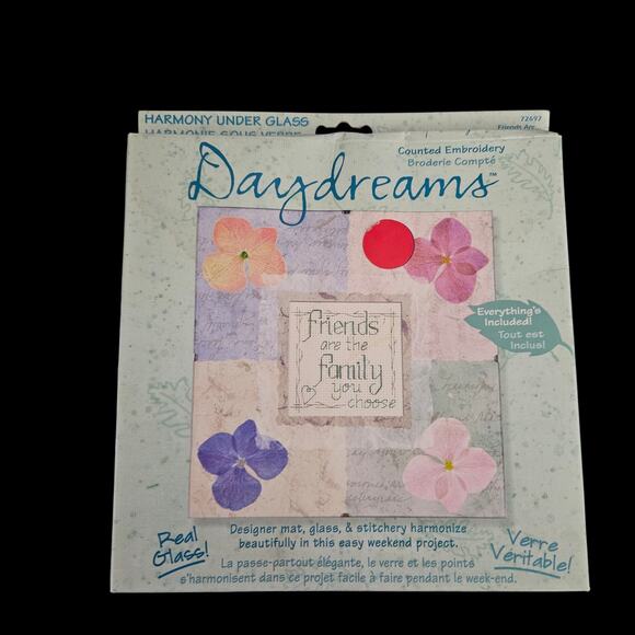 Lot of 2 Dimensions Daydreams Friends Are Family Counted Embroidery Kits - Picture 5 of 7